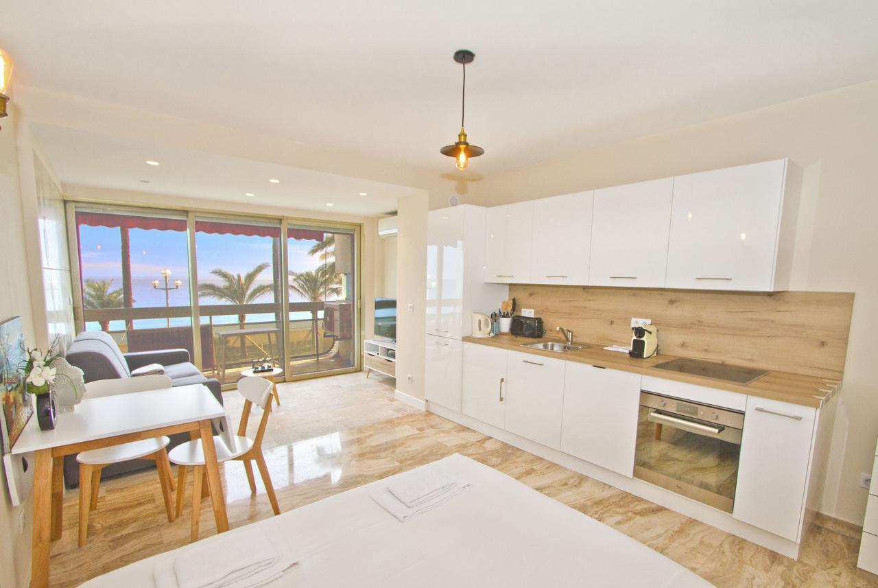 Promenade Holiday - Cosy Sea Front Studio Nizza Esterno foto